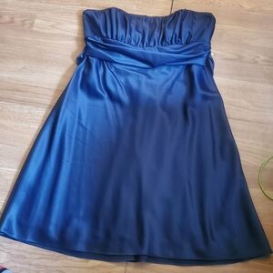 Navy blue short dress